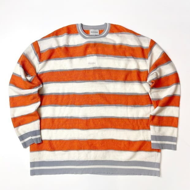 솔리드옴므 18ss 스트라이프 니트 A1073