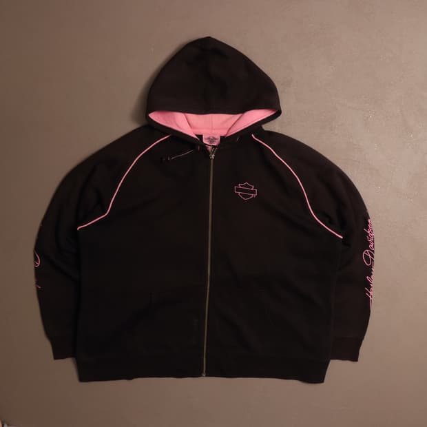 할리데이비슨 나그랑 펑크 후드집업 A1392