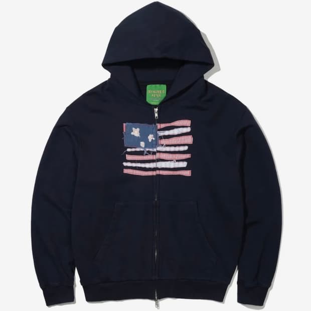 마이네임이즈피터 usa flag 후드집업