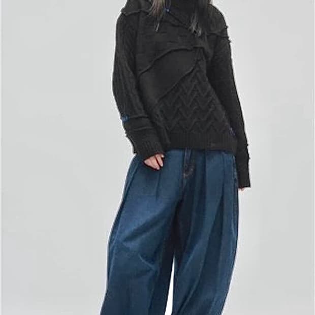 택포) 자라 아더에러 (자더에러) 와이드 레그진 데님 팬츠 바지