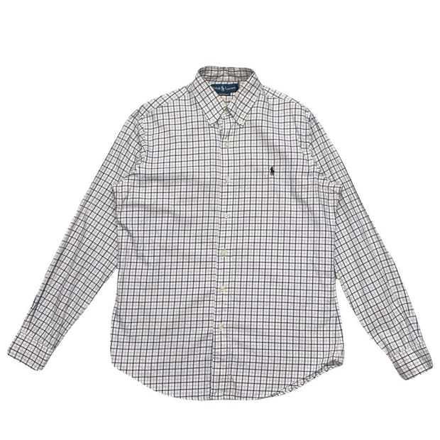 POLO BY RALPH LAUREN 체크셔츠 크림 M