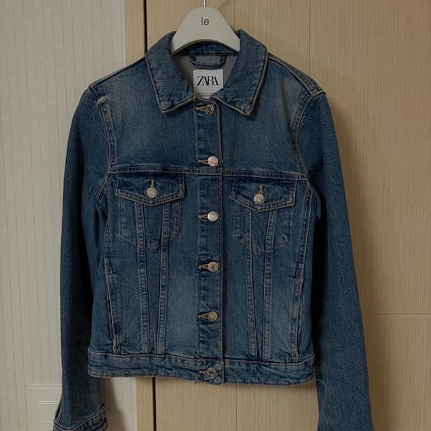자라 데님자켓