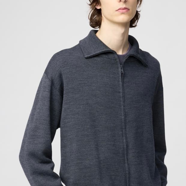 더블페이스집업재킷 GRAY