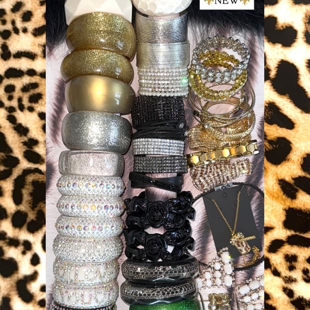 갸루 펑크 뱅글 신상