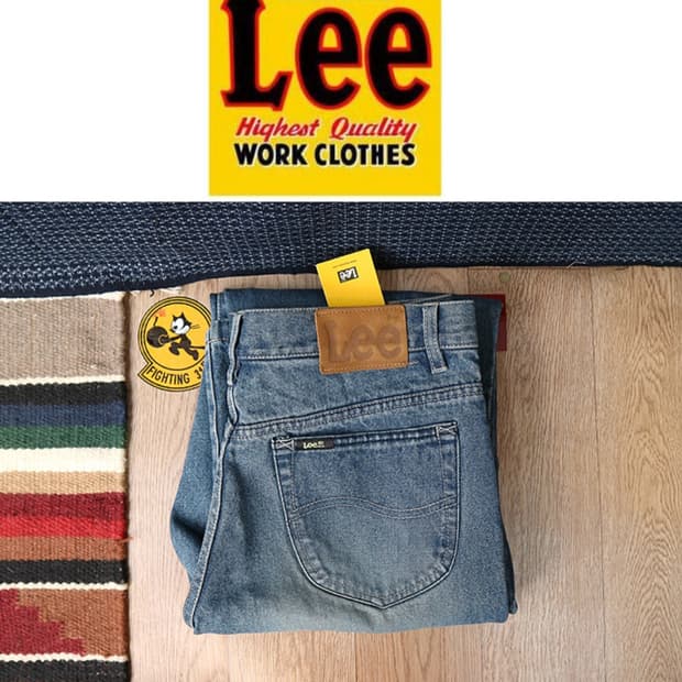 90S LEE 국내 매장판 빈티지 데님 32사이즈 미사용