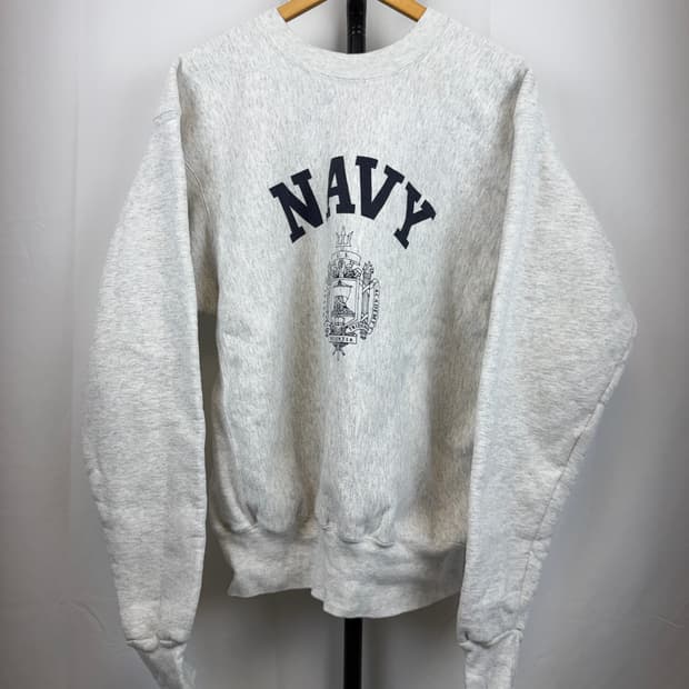 [Naval academy]미해군사관학교 리버스위브 스웻셔츠 XL