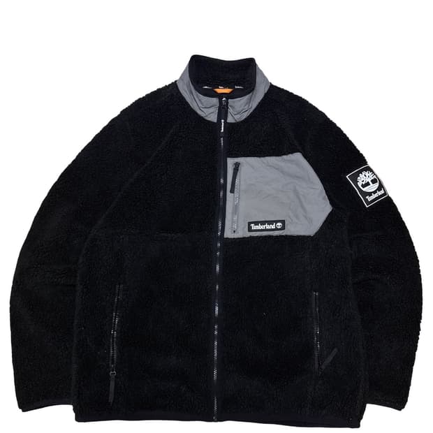 팀버랜드 블랙 쉐르파 플리스 자켓