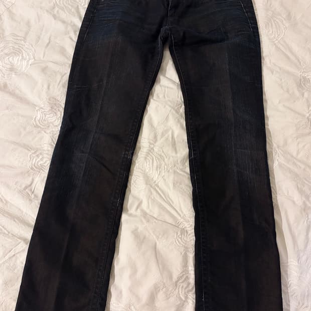 GAS 로우라이즈 워싱진