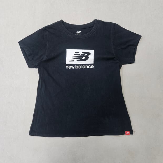 XL 뉴발란스 여성 빅로고 반팔티 0320Y