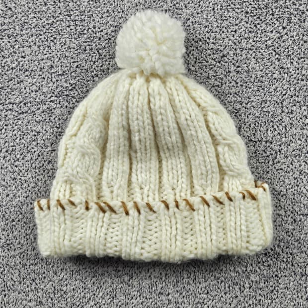 헤비 니트 폼 방울 비니 ( OS ) / 10598