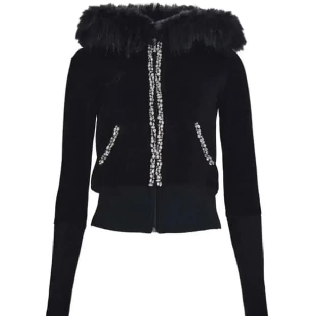 베이비메탈클럽 글램퍼 후드집업 베메클 갸루