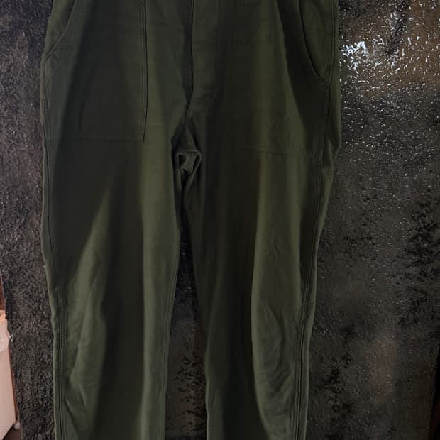 시오타 베이커 팬츠 와이드 스트레이트 7사이즈