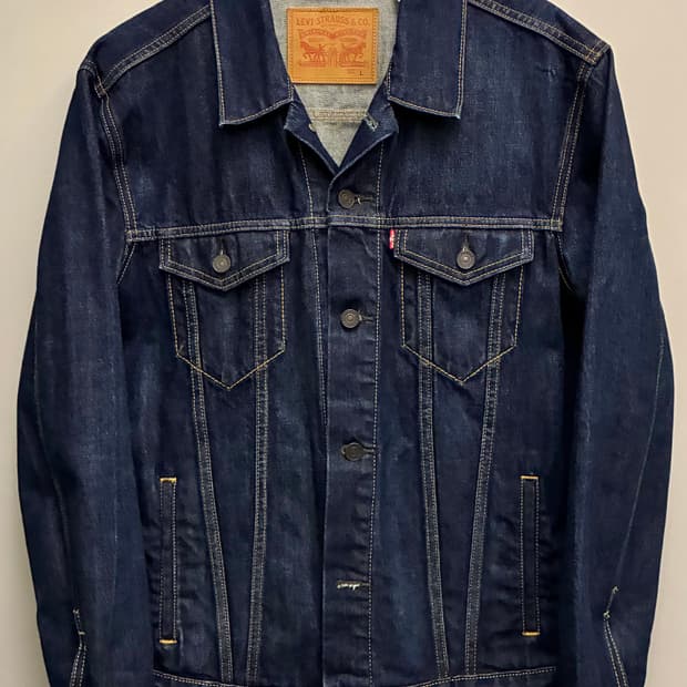 (L)리바이스 3세대 72334 진청 데님 트러커자켓 데님자켓 청자켓