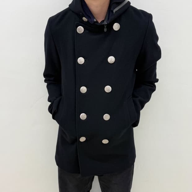 엔 할리우드 후드 피코트