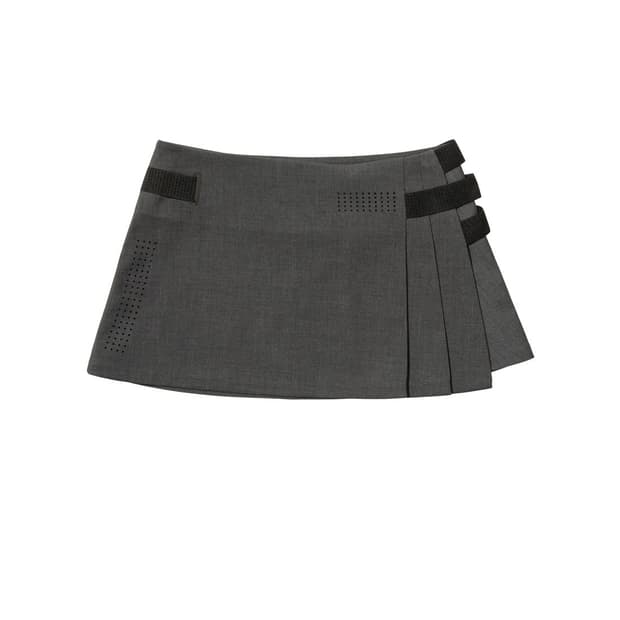 혜인서 플리츠 랩 스커트