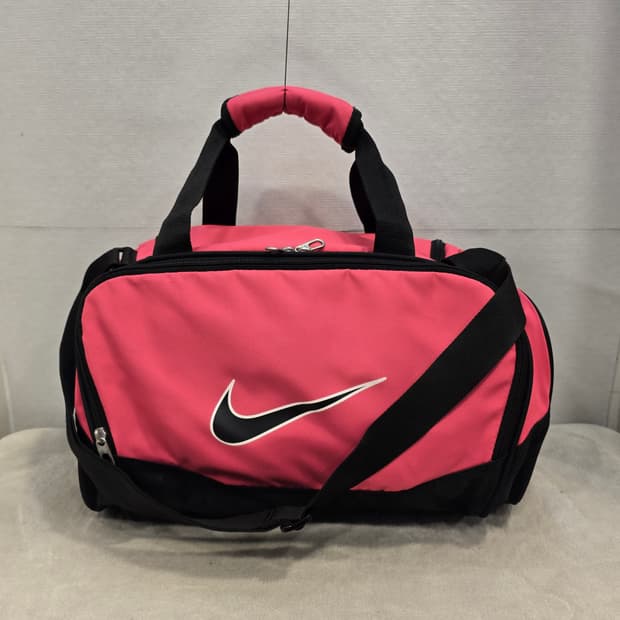 나이키 핑크 더플백 운동가방 여여행가방 크로스백
