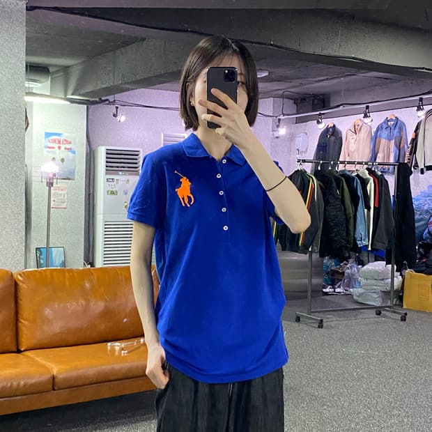 폴로 랄프로렌 빅포니 네이비 피케티 B4512