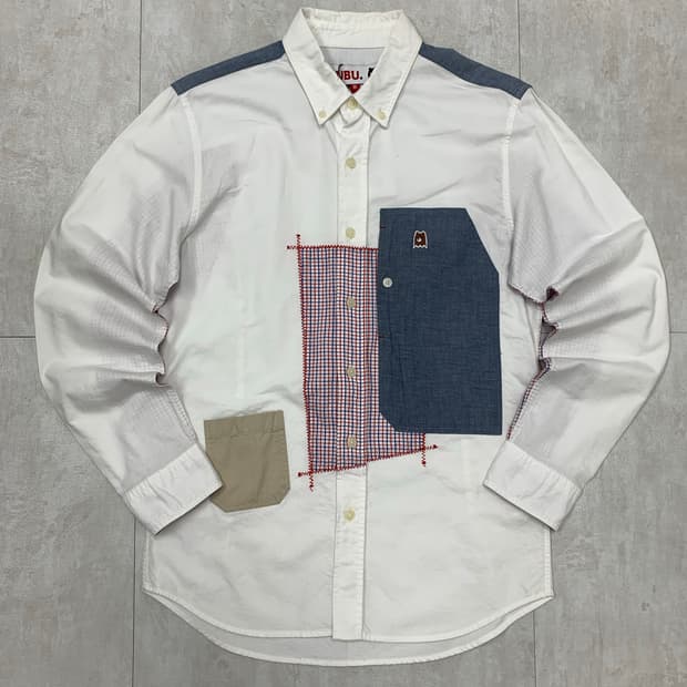 FUBU 패치 디테일 셔츠 #641