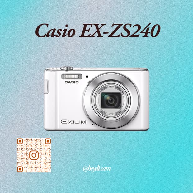 소장디카) 카시오 엑슬림 Casio Exilim EX-ZS240