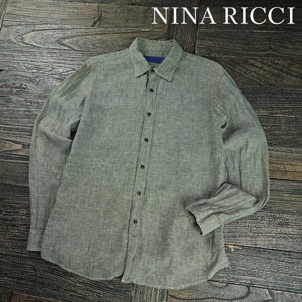 [니나리치] 린넨 마 셔츠 M19926
