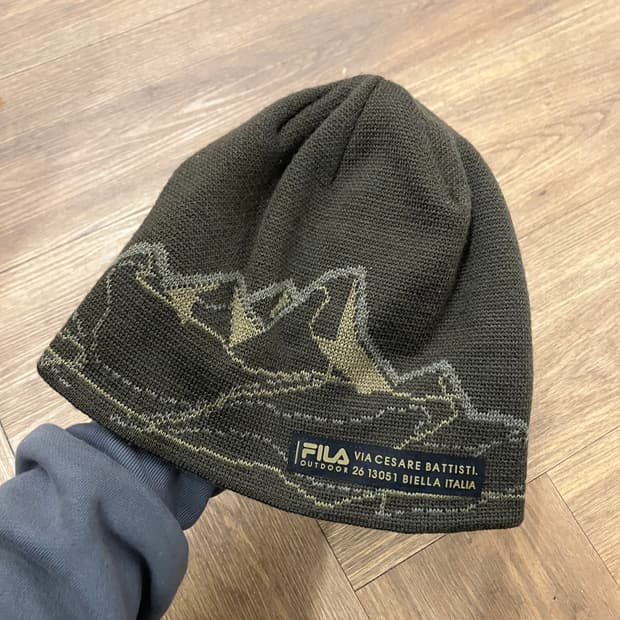 N133 휠라 비니 빈티지