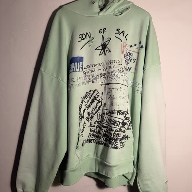 Paly Hollywood 팔리할리우드 민트 후드 XL/XXL