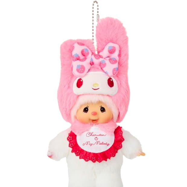 몬치치 x 산리오 캐릭터즈 마이 멜로디 치무탄 키체인