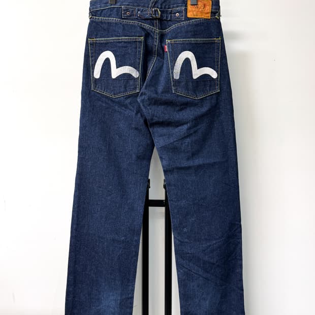 에비수 Lot.2005 카모메 프린티드 데님