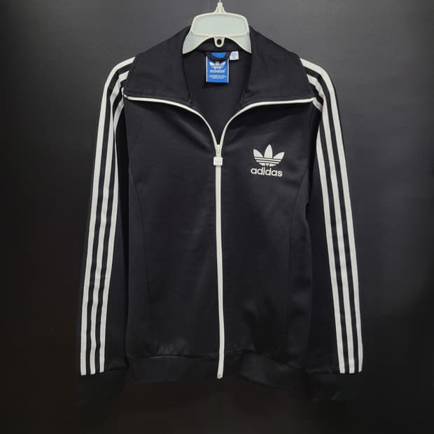 아디다스 불꽃 파이어버드 검흰 유로파 트랙탑 져지 