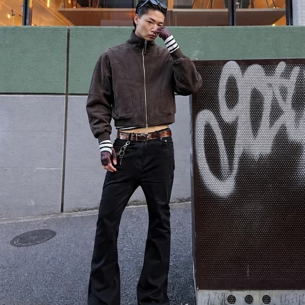 파르티멘토 라인 저지 트랙 져지_차콜 그레이