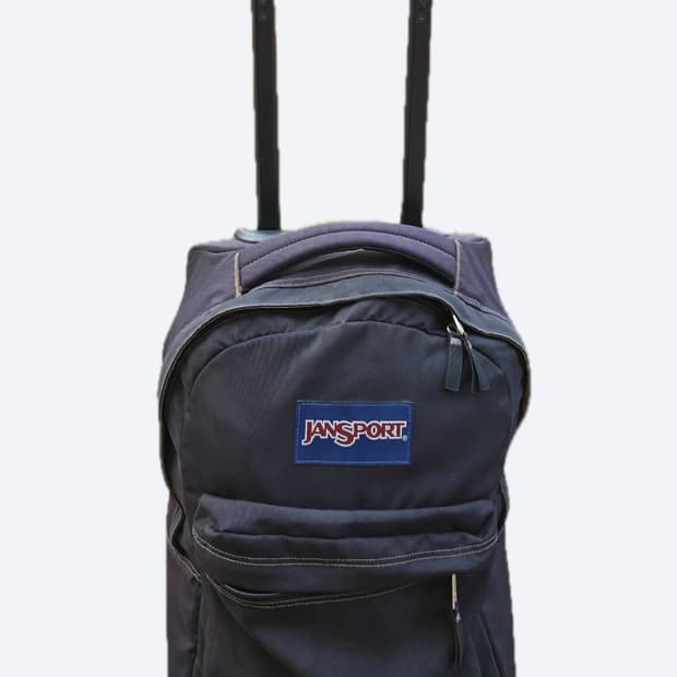 jansport 잔스포츠 캐리어 가방 끌게