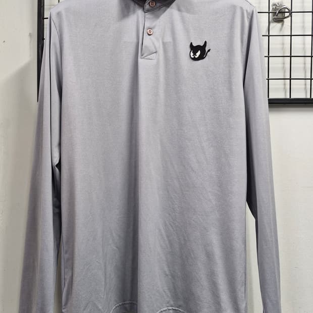 100-105XL 왁 골프 기능성 카라 긴팔티.