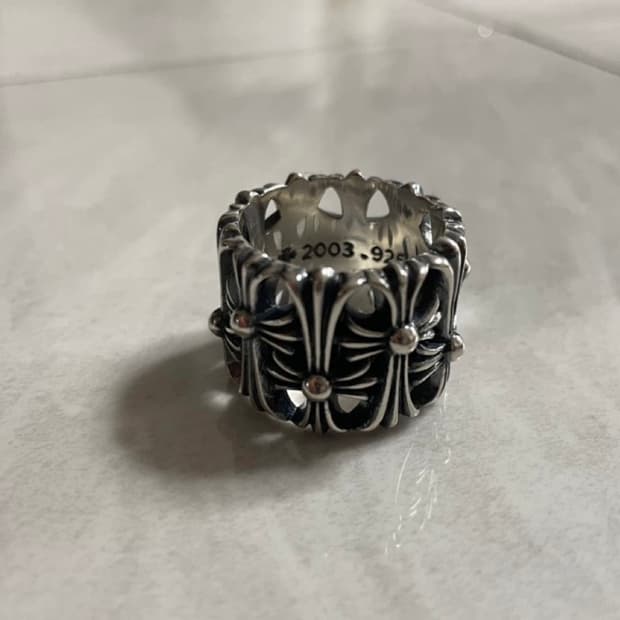 크롬하트 세메터리 반지 sematary ring US10