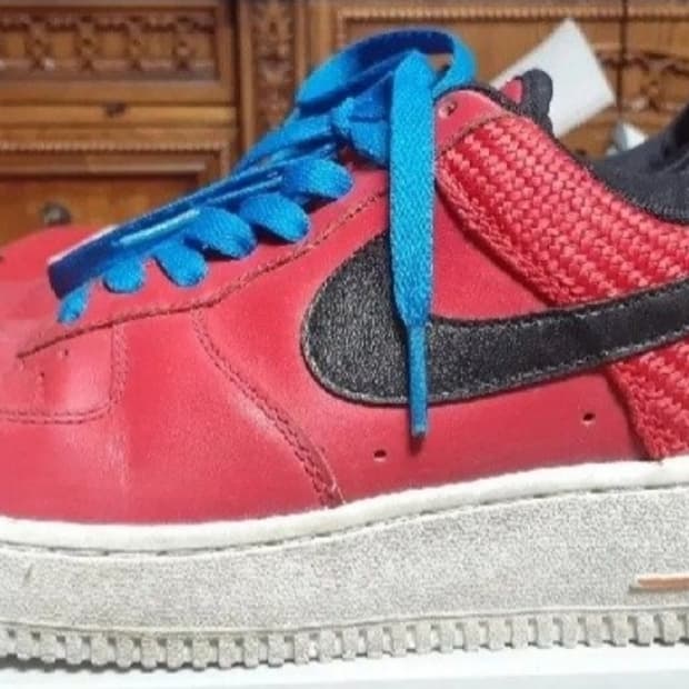 나이키 에어포스1 로우 바로셀로나 첼린지 레드 255