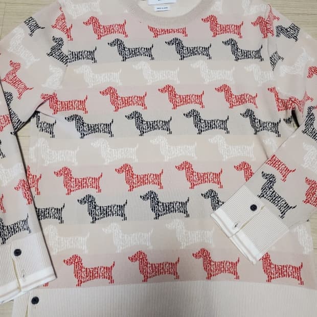 톰브라운 강아지 니트