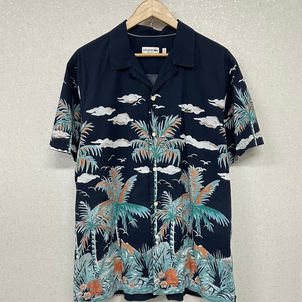 (XL)라코스테 하와이안 셔츠-M2176