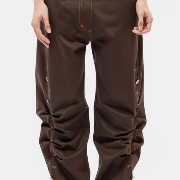 Kiko Kostadinov Brown Apollinaire Trouse