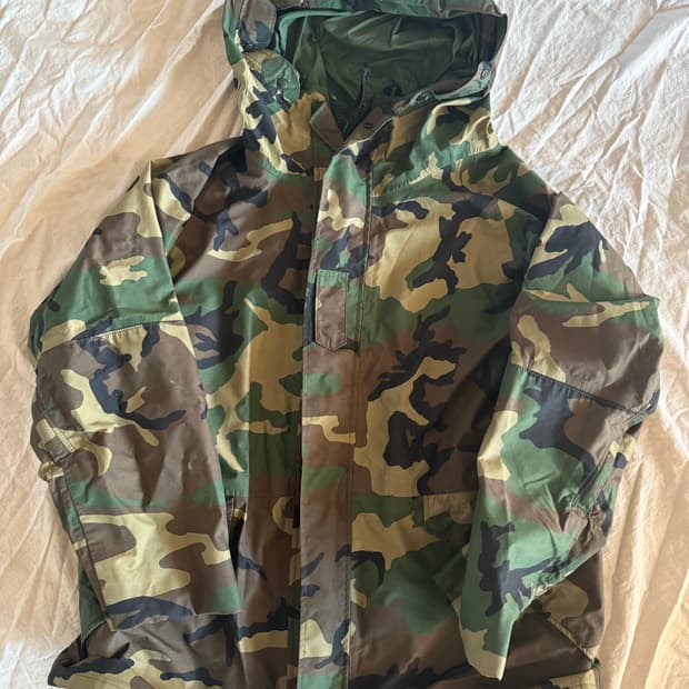 미군 밀리터리 우드랜드 고어텍스 자켓 