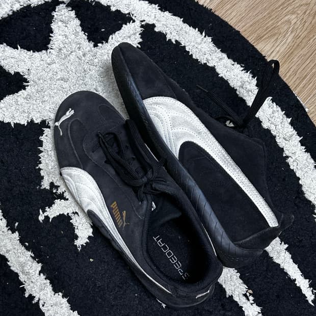 푸마 스피드캣 OG 블랙 화이트 270