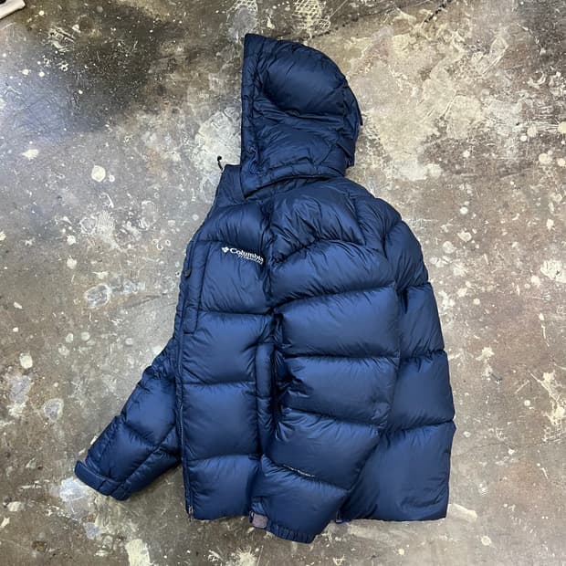 95) 컬럼비아 구스다운 패딩 점퍼 거위털 패딩 고프코어