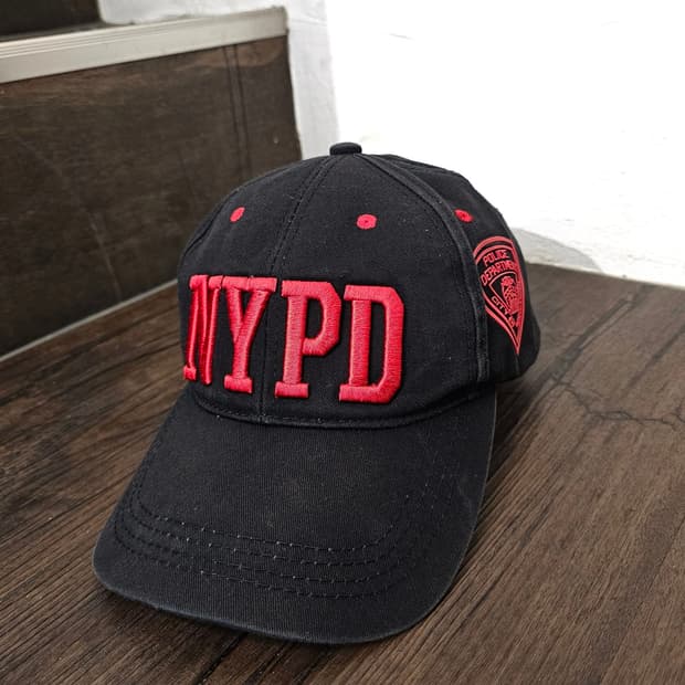 00's Rothco NYPD 오피셜 라이센스 자수 폴리스캡