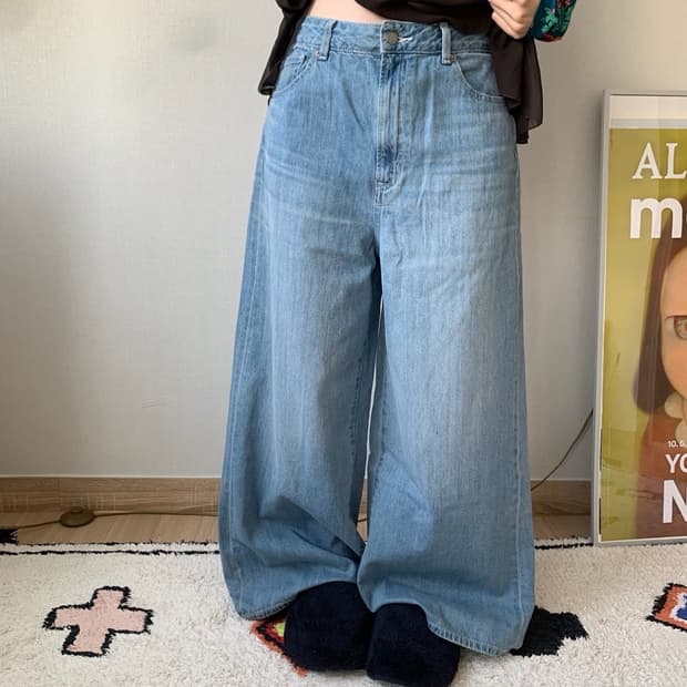 vintage denim pants