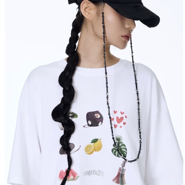 새상품) 71to96 칠하나구륙 갓끈볼캡 자개블랙 볼캡 캡 모자