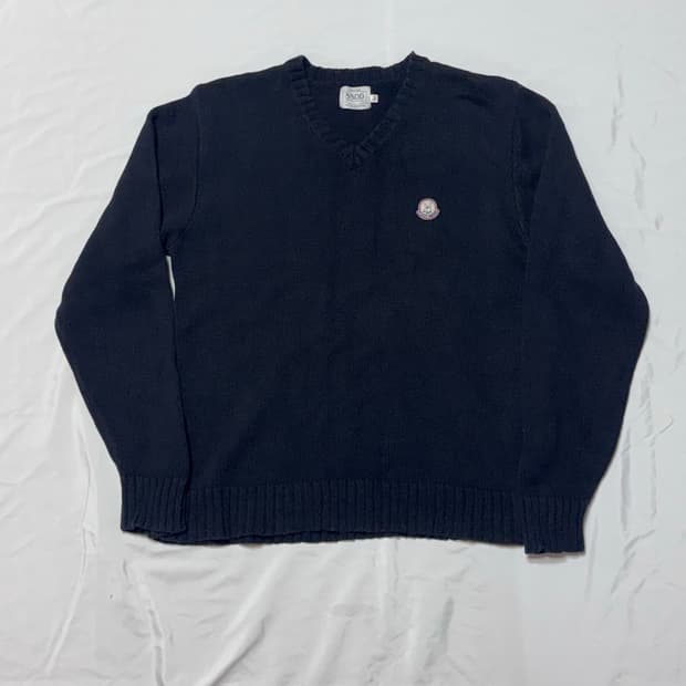 FUCT SSDD 몽클레어 패러디 로고 니트 가디건