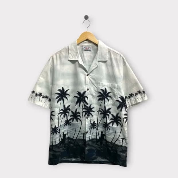 USA 빈티지 하와이안 셔츠 XL 
