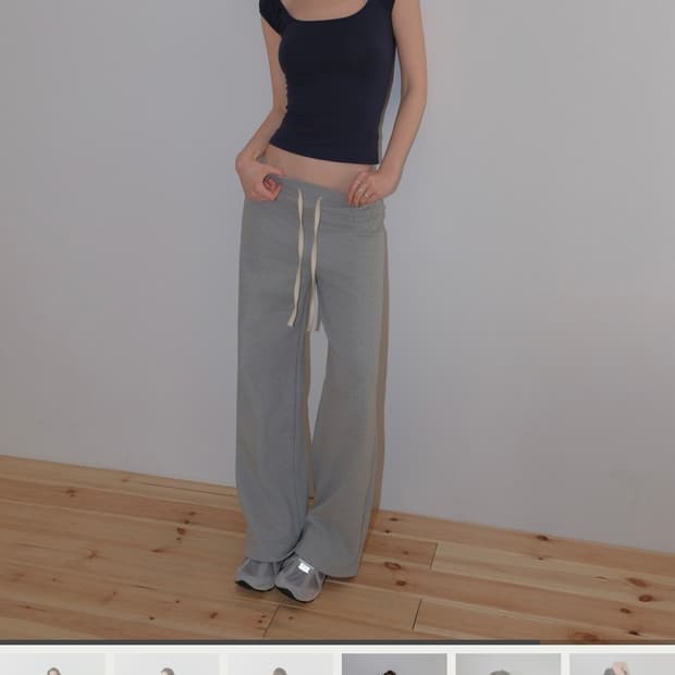레터앤 letterand LE sweatpants 트레이닝 팬츠 바지