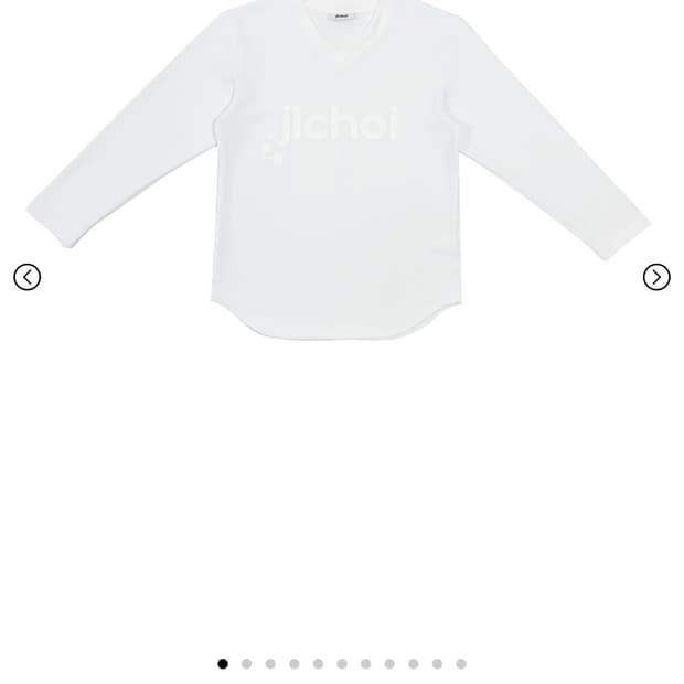 1) 팀 지초이 롱슬리브 화이트