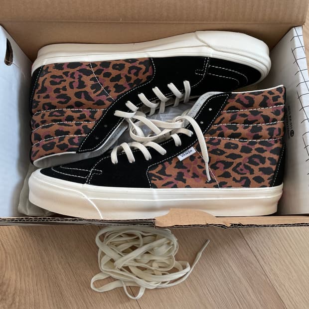 반스 og style38 레오파드 290