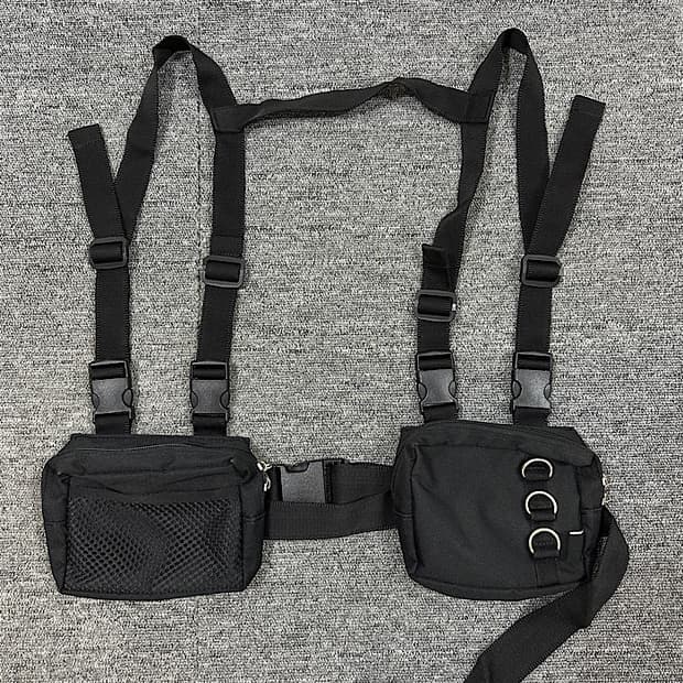 빈티지 조끼 가방 