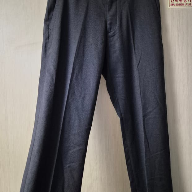 SIEG 차콜 그레이  남성 정장 바지